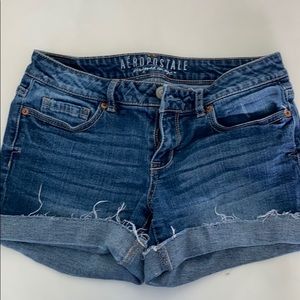 aeropostale denim shorts
